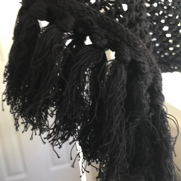 ViCOLO Made in Italy black cotton knit sweater - Picture 2 of 4